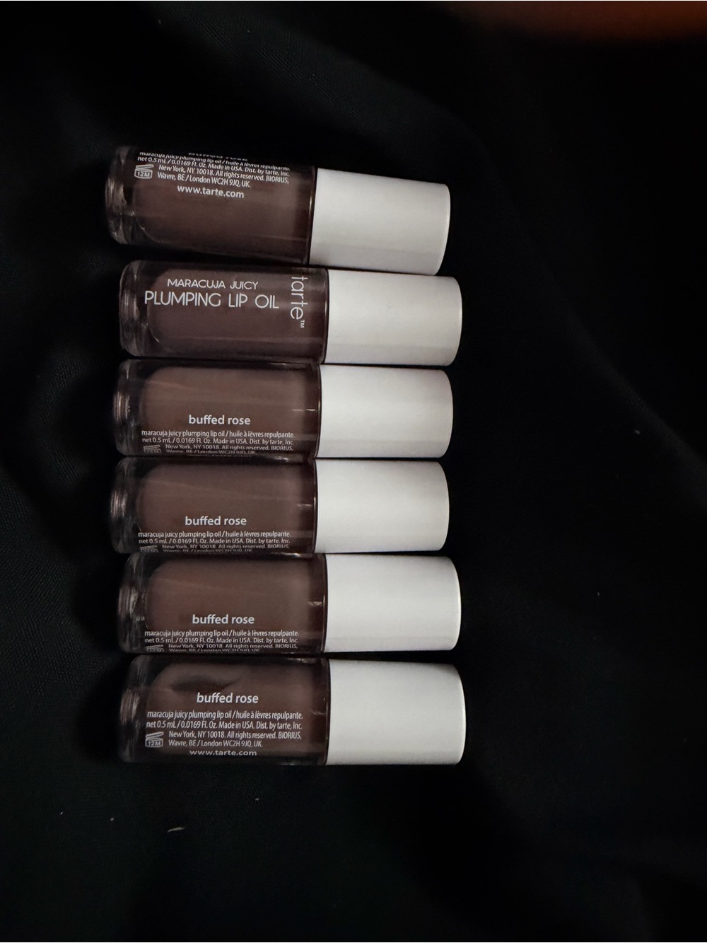tarte Maracuja Juicy Plumping Lip Oil — Buffed Rose (Brown)